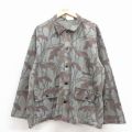 XL★古着 長袖 ハンティング ジャケット メンズ 90年代 90s ミラージュカモ USA製 グレー系他 迷彩 25nov18