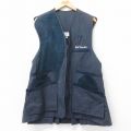 L★古着 ハンティング ベスト メンズ 90年代 90s USA製 紺系他26feb03