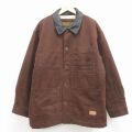 XL★古着 ティンバーランド 長袖 カバーオール メンズ 00年代 00s ダック地 大きいサイズ ロング丈 コットン 茶系他 内側ボア【spe】 26mar03