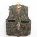 WINCHESTER 90s ハンティングベスト TREBARK ブラウン迷彩 L | 古着