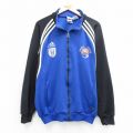 アディダス 90s ラグランジャージ ワンポイントロゴ グレー XL | 古着