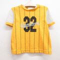 古着 半袖 ビンテージ Tシャツ キッズ ボーイズ 子供服 90年代 90s Slaｍ Punk 32 クルーネック USA製 黄他 イエロー 24aug02