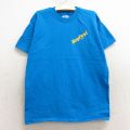 古着 ヘインズ Hanes 半袖 ビンテージ Tシャツ キッズ ボーイズ 子供服 90年代 90s BayFest コットン クルーネック USA製 水色 24aug26