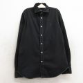 古着 ラルフローレン Ralph Lauren 長袖 ブランド シャツ キッズ ボーイズ 子供服 ワンポイントロゴ 黒 ブラック 24aug31
