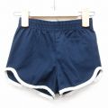 古着 ショート イージー パンツ キッズ ボーイズ 子供服 90年代 90s USA製 紺 ネイビー 25jun03