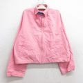 古着 ラルフローレン 長袖 ブランド ジャケット スイングトップ キッズ ボーイズ 子供服 90年代 90s ワンポイントロゴ コットン USA製 ピンク【spe】 25dec03