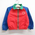 古着 オシュコシュ 長袖 ジャケット キッズ ボーイズ 子供服 80年代 80s ラグラン マルチカラー クレイジーパターン 襟付き USA製 赤他 25dec03