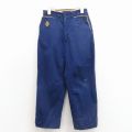 古着 ボーイスカウト パンツ キッズ ボーイズ 子供服 80年代 80s タロン 紺 26feb04