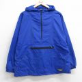 古着 エルエルビーン LLBEAN 長袖 ハーフジップ ナイロン ジャケット アノラック パーカー レディース 90年代 90s 青 ブルー 25nov01 中古 アウター ウインドブレーカー