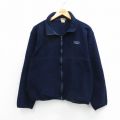 古着 エルエルビーン LLBEAN 長袖 フリース ジャケット レディース 90年代 90s 紺 ネイビー 25nov04 中古 アウター ジャンパー ブルゾン
