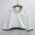 古着 長袖 ビンテージ セーラー ジャケット メンズ 60年代 60s コの字留め 白 ホワイト 【spe】 25nov04 中古 アウター ジャンパー ブルゾン