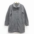 古着 エルエルビーン 長袖 ウール コート レディース 00年代 00s ロング丈 グレー 霜降り 25dec08