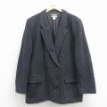 古着 ペンドルトン 長袖 テーラード ジャケット レディース 90年代 90s 大きいサイズ USA製 グレー 26jan09