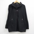 古着 EMS 長袖 ジャケット レディース 90年代 90s 大きいサイズ 黒 26apr28