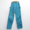 古着 DEE CEE ペインター パンツ レディース 80年代 80s タロン 青緑 25mar31 中古 ボトムス