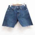 古着 リーバイス Levis505 ショート パンツ ショーツ レディース 紺 ネイビー デニム 25jun27 中古 ボトムス 短パン ショーパン ハーフ