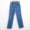 古着 ラングラー Wrangler ジーンズ レディース 80年代 80s ヒゲ USA製 紺 ネイビー デニム 25oct06 中古 ボトムス ジーパン Gパン ロング パンツ