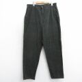 古着 エディーバウアー コーデュロイ パンツ レディース コットン 濃緑 25dec09