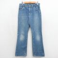 古着 リー Lee ジーンズ レディース 80年代 80s フレア タロン 紺 デニム【spe】 26may12