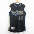 古着 ノースリーブ ベースボール シャツ レディース ニューベルリン ウィルキンソン メッシュ地 黒他 ブラック 24aug02 中古 ブラウス トップス