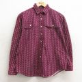 古着 リー Lee 長袖 シャツ レディース 90年代 90s コットン 紫 パープル 24aug28 中古 ブラウス トップス