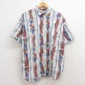 古着 半袖 シャツ レディース 00年代 00s 大きいサイズ 白他 ホワイト 25jun27 中古 ブラウス トップス