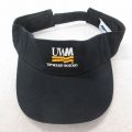 中古 サンバイザー UWM 刺繍 コットン 黒 ブラック 25jul08