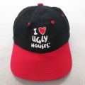 中古 キャップ UGLY 刺繍 ツートンカラー 黒 ブラック 25jul23