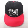 中古 キャップ LINE ツートンカラー 黒 ブラック 25jul23