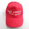 中古 キャップ 90年代 90s MAKE AMERICA 刺繍 赤 レッド 25jul28