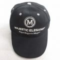 中古 キャップ MAJESTIC ELEGANCE 刺繍 黒 ブラック 25jul29