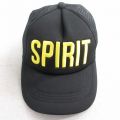 中古 メッシュ キャップ SPIRIT スニッカーズ 刺繍 黒 ブラック 25aug04