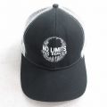 中古 メッシュ キャップ NO LIMITS 刺繍 ツートンカラー 黒他 ブラック 25aug04
