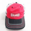 中古 メッシュ キャップ DANKO 刺繍 マルチカラー 赤他 レッド 25aug07