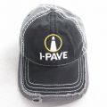 中古 OOTO キャップ I-PAVE 刺繍 ツートンカラー コットン 黒他 ブラック 25aug07