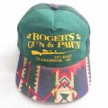 中古 メッシュ キャップ 90年代 90s ROGERS ネイティブ柄 ラグ柄 緑他 グリーン 25aug08