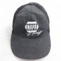 中古 メッシュ キャップ NAPA レーシング 刺繍 黒 ブラック 霜降り 25aug08