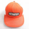 中古 メッシュ キャップ 90年代 90s CETCO ツートンカラー USA製 オレンジ他 25aug09