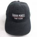 中古 キャップ SHAWN MENOES バラ 刺繍 コットン 黒 ブラック 25aug09
