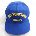 中古 ニューエラ キャップ 80年代 80s CV-10 刺? USA製 青 ブルー 25aug09