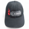 中古 OTTO キャップ US ORDNANCE 刺繍 コットン 黒 ブラック 25aug12