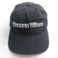 中古 キャップ Buenos Vibras 刺繍 コットン 黒 ブラック 25aug12