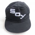 中古 キャップ 90年代 90s SOX コットン 黒 ブラック 25oct04