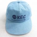 中古 キャップ 90年代 90s KEC 薄紺 ネイビー デニム 25oct04