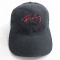 中古 ロック バンド キャップ ロバートクレイ 刺繍 コットン 黒 ブラック 25nov04