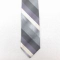 中古 タウンクラフト ネクタイ 90年代 90s シルク USA製 グレー他 ボーダー 25jul26