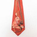 中古 ビンテージ ネクタイ 50年代 50s 犬 デッド エンジ 【spe】 25jul26