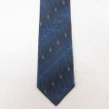 中古 ネクタイ 90年代 90s 総柄 USA製 紺 ネイビー 25jul26