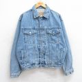 【20%OFF】XL★古着 ギャップ GAP 長袖 ジージャン メンズ 00年代 00s 紺 ネイビー デニム 25oct21 中古 アウター Gジャン ジャケット