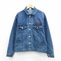 L★古着 長袖 ジージャン メンズ 90年代 90s ターゲット 紺 デニム 26mar09